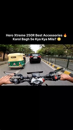 Xtreme 250R Accessories Hunt 😱 Karol Bagh Shock! #ytshorts