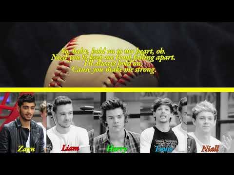 One Direction - Strong Color Coded Lyrics