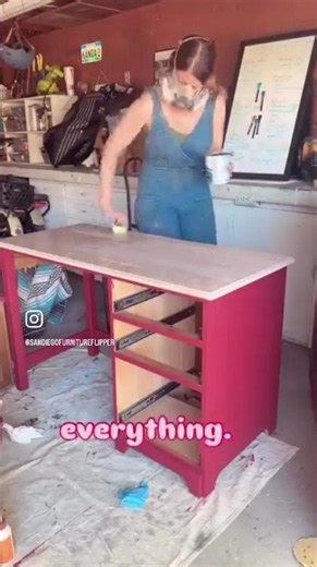 Turning an Old Desk into a Pink Princess Dream 👑💗 | DIY Kids Desk Makeover