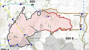 Telegraph, Pinnacle fires continue to grow as Slate Fire stops spreading