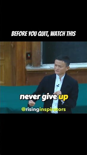 Jack Ma's simple rule for winning 🚀 #Motivation #Success #Shorts
