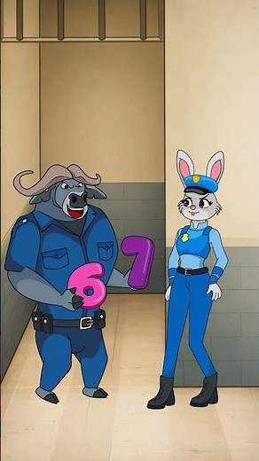 PASS THE MAZE: Help Judy Hopps Find Six Seven to Overcome Cheif Bogo Zootopia2