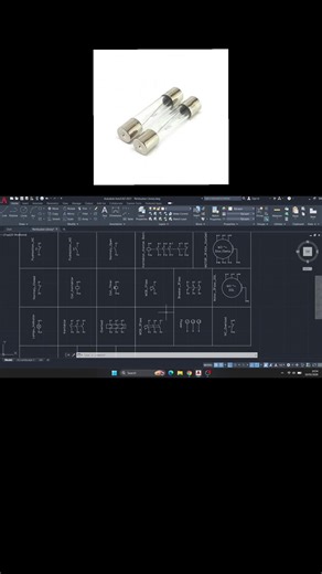 Fuse 2 #electricalengineering #autocad #autocadtutorial #autocad2d
