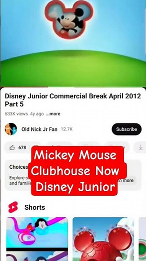 Mickey Mouse Clubhouse Now Disney Junior
