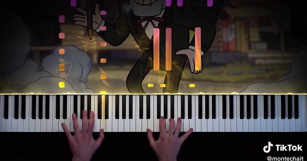 How to Play Gravity Falls Theme on Piano - Easy Tutorial