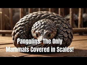 Pangolins The Only Mammals Covered in Scales!