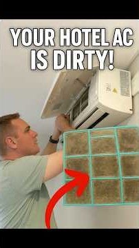 Your Hotel A/C is DIRTY! 😱🤢🤮