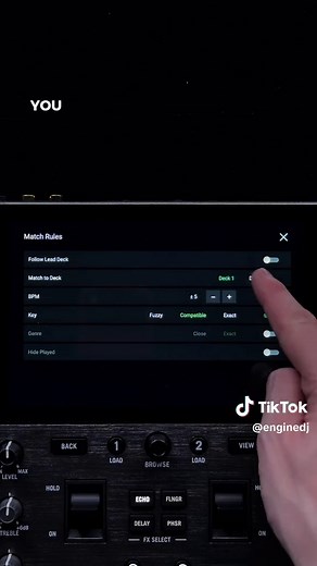 Optimize Your DJ Sets with Engine DJ's Match Feature