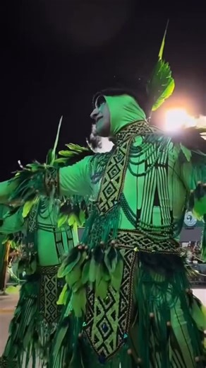 Aparecida ® on Instagram: "Agora é oficial, play no carnaval 2026! 💚🦜 - - - - - - - - - - - - - #carnaval2026 #folioes #ecarnaval #gresmiaparecida"