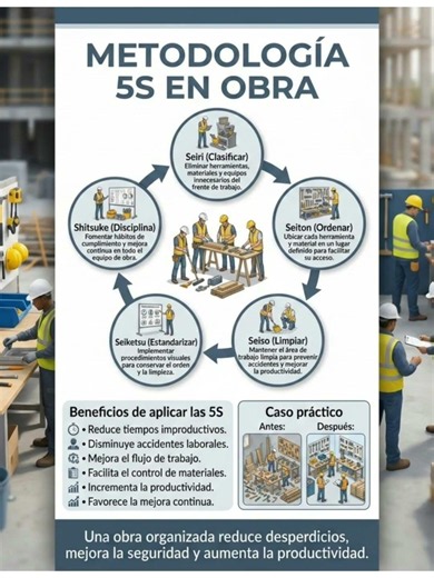 🏗️ Why Is the 5S Methodology So Important on a Construction Site?