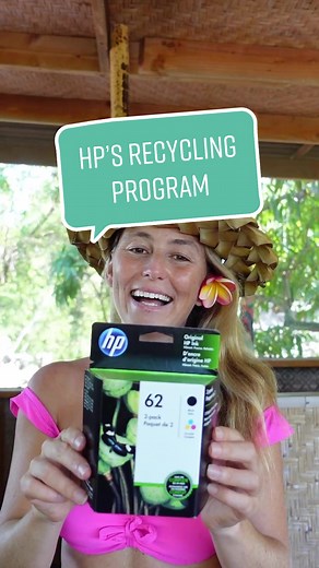 I’m coconuts about HP's recycling program! It’s so easy to recycle your used ink and toner cartridges for free, you can use their pre-paid envelope, or simply drop it off at your local Staples or another retail partner. We can all make waves of change! @HP #HPPlanetPartners @staplesstores #StaplesRecycles