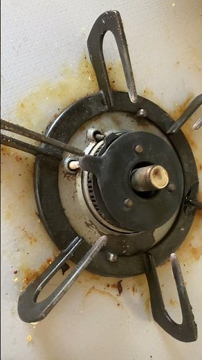 ガスコンロの電池を充電式単一電池に交換