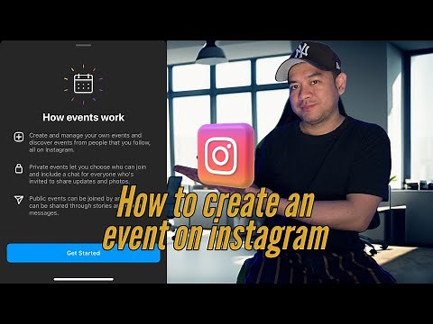 How to create an event on Instagram app