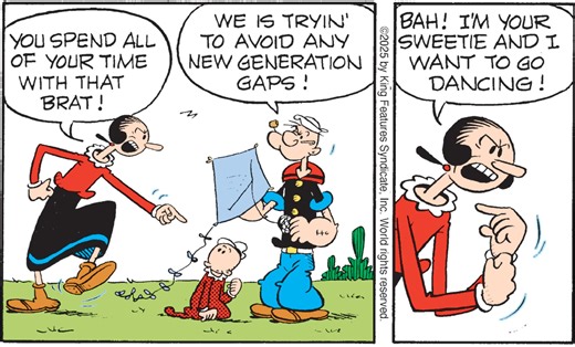 Popeye Comic Strip 2025-11-22 | Comics Kingdom