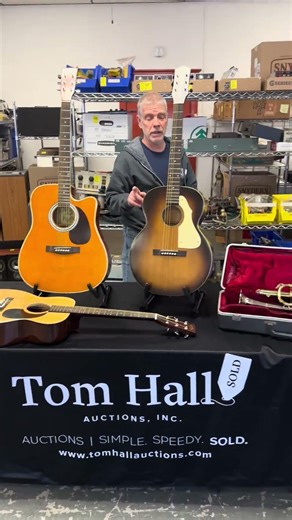 Guitars, Trumpets, Saxophone up for Auction
