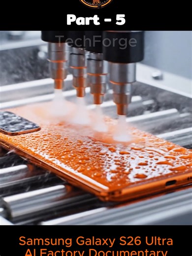 Samsung Galaxy S26 UltraAI Factory Documentary PART-5 #samsunggalaxys26ultra #AIFactory #HowItsMade #TechTok #SmartphoneTech #IndustrialASMR #FutureTechnology #TechForge #manufacturing #viralusa