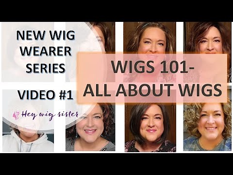 NEW WIG WEARER SERIES Episode #1 | Wigs 101 - all about wig fibers and wig caps