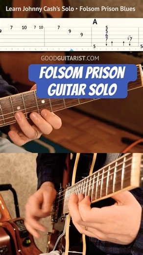 The Folsom Prison Blues Solo on Guitar