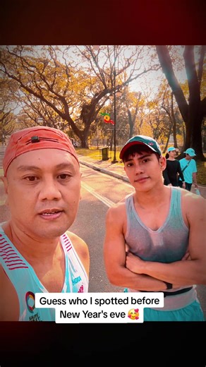 Spotting Stell Jogging: A Memorable New Year's Encounter