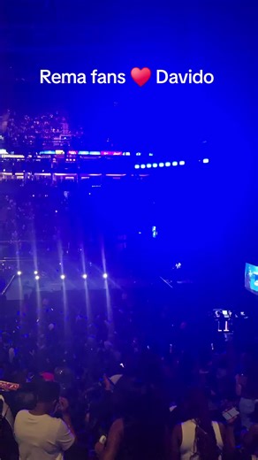 Rema Fans Celebrate Davido at O2 London Concert