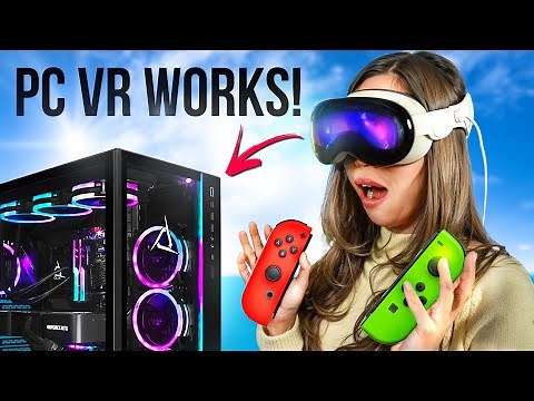 How To Play PC VR Games on the Apple Vision Pro: It's Awesome!