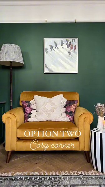 The perfect addition to a living room - help decide where to put it! Let us know in the comments 👇 🛒 - Bloom love seat | ScS Sofas