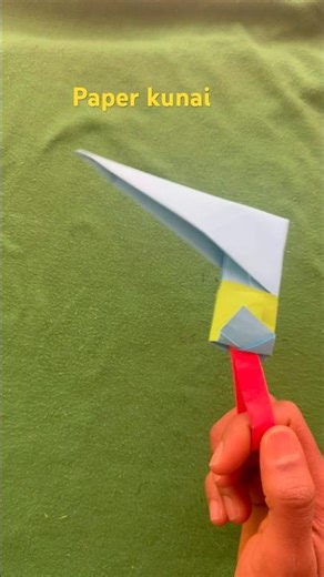 Paper Kunai Tutorial | Realistic Ninja Kunai from Paper 😱
