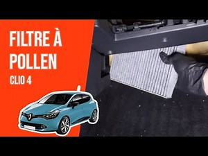 Changer le Filtre à Pollen Clio 4 👃