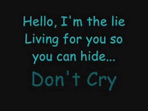 Evanescence - Hello (Lyrics)
