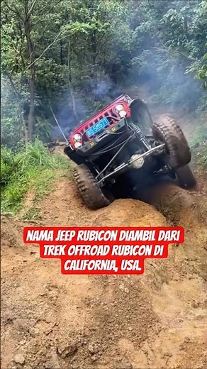 Jeep Rubicon Offroad Car #wrangler #climb #extremeroad #4x4