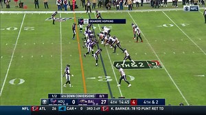 Marcus Peters blankets DeAndre Hopkins on fourth-down PBU