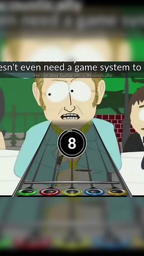 PLAYING GUITAR HERO ACOUSTICALLY FROM SOUTH PARK | IN CLONE HERO #fyp #guitarhero #clonehero #southpark #blowthisup