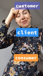 337K views · 10K reactions | customer v client v consumer (general rules ;-) #learnenglish #EnglishLanguage #adjectives #partsofspeech #englishspeaking #englishgrammar #vocabulary #englishcourse #englishclass #English #ingles #englishteacher #IELTS #tenses #conversationalenglish #englishclass #englishonline #englishvocabulary #englishwords #englishspeaking #spokenenglish #englishtips #phrases #englishlesson #accent #LanguageLearning #Basic #grammar #Englishwords | I’m Fine | Facebook