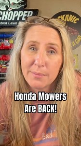 I'm SO Disappointed! Honda's New Mower Line.. #chickanic #honda | Chickanic