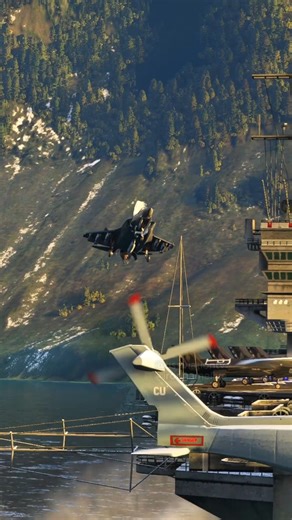 Look how Close this F-35 lands on Carrier in Greenland #aviation #usa #f35 #nato #greenland | IronGaming