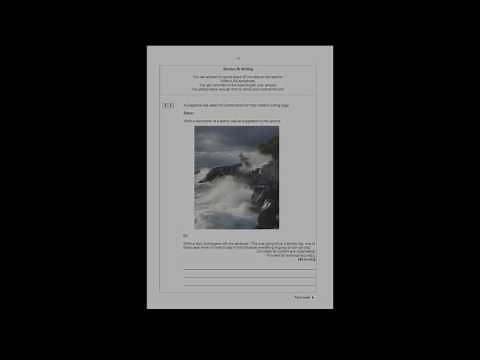 AQA GCSE English Language Paper 1 Question 5: How to answer the question.