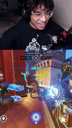 epic cass tp combo #overwatch #overwatch2 #overwatchclips