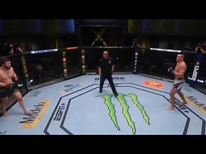 (ROUND FINAL) Dustin Jacoby VS Ion Cutelaba 02/05/2021 (UFC Vegas 25)