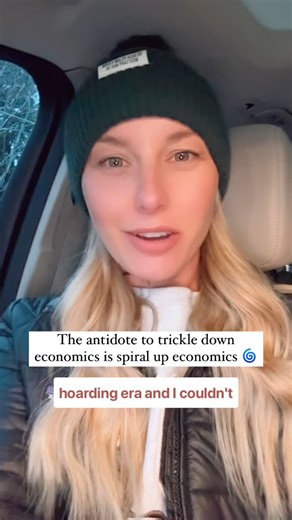 Emily Cassel Copeland on Instagram: "Wait… did I just solve AMERICA?! 🤣🫠 When you embrace Spiral-Up Economics, you’re not just growing your business—you’re contributing to a movement of lasting change. Together, we create a world where resilience replaces rigidity, abundance replaces scarcity, and every woman rises higher by lifting others alongside her. Welcome to the future. Welcome to Spiral-Up Economics 🌀 At WMNûp, this philosophy drives everything. It’s about raising the floor so women c