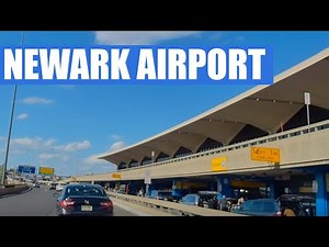 Newark Airport (EWR) drive around: 2 complete circuits around
