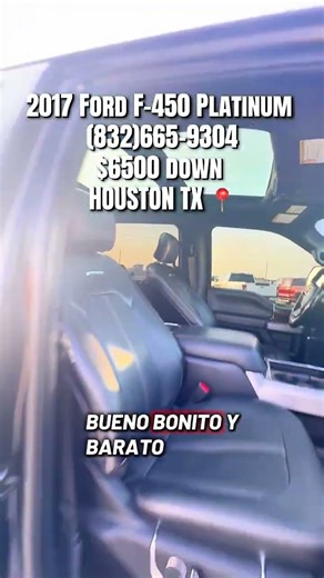 Unleash the Beast: 2017 Ford F-450 Platinum DRW 4WD Tour in Porter, TX #Ford #TruckLife