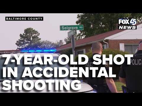 7-year-old girl killed after accidental shooting in Milford Mill