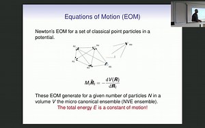 2-Ab initio Molecular Dynamics (prof. Jürg Hutter)