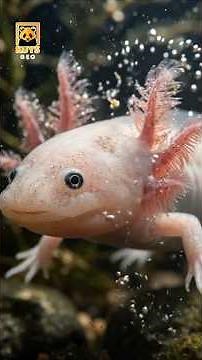 This Creature Can Grow Back Its Heart, Brain, and Limbs,Meet the Axolotl #nature #naturedocumentary