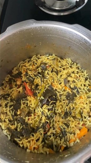 simple and tasty gongura pulao recipe👌