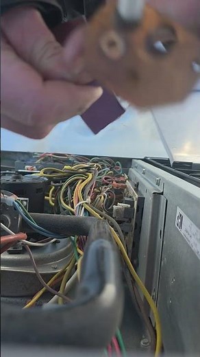 How to clean a furnace flame sensor. #MMSHVACR #hvac #hvaclife #hvactips #furnace #home #homerepair