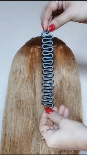 very easy hairstyle with magic bun maker tool 🥰 #shots #hairstylehacks #youtubeshorts #hairstyle