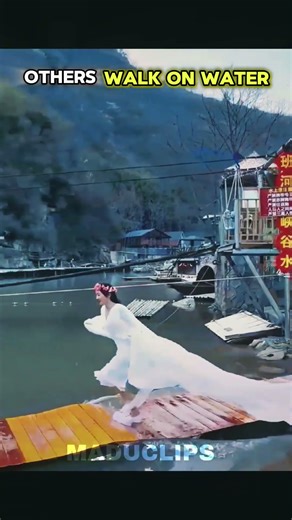 Normal skill VS King of walking on water.