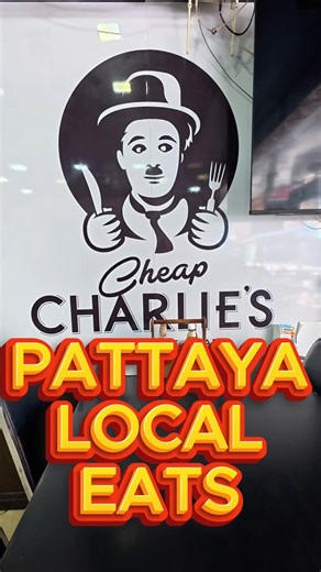 Pattaya’s Budget Secret: Cheap Charlie’s Restaurant Legendary Hangout #shorts #englishbreakfast
