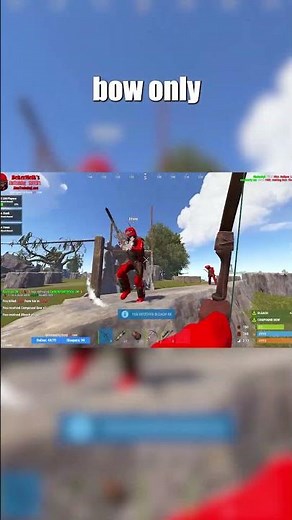 How to use bow properly #rust #bestrustserver #bestrust